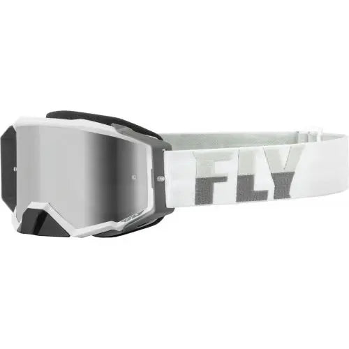 ANTIPARRA FLY RACING ZONE PRO WHITE/GREY W/ SILVER