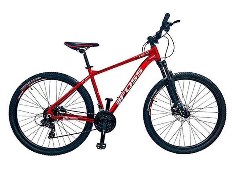 BICICLETA FOSS ZEPIK 29 17.5 (M) RED/GREY