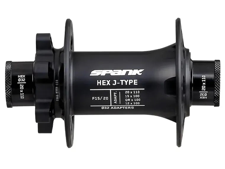 Maza Delantera Spank Hex J-Type Boost F15/20 32H Hub Black