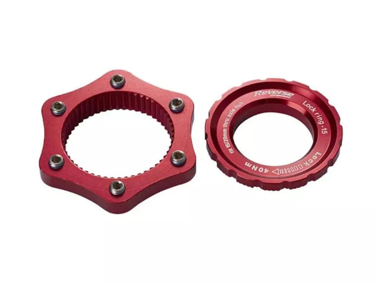 Adapator Reverse Center Lock Red