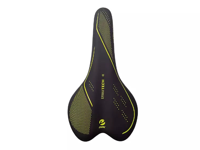 Asiento Mtb Ddk Speed Way Black/Yellow