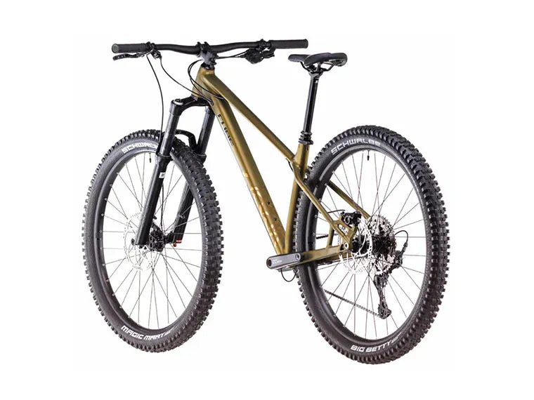 Bicicleta Cube Reaction Tm One Goldenlime/Black