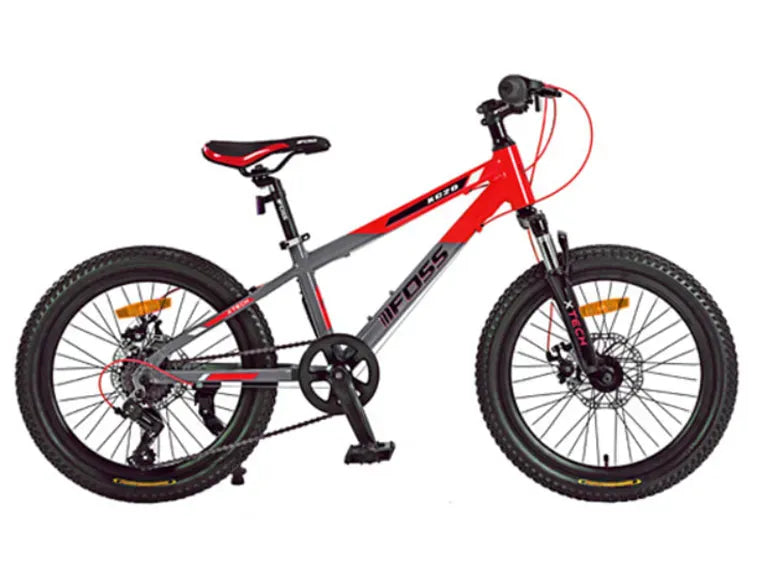 Bicicleta Foss XC20 Gris/Rojo