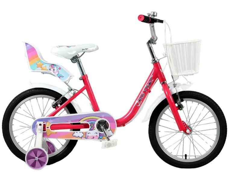 Bicicleta Green Planet Aro 16 Rainbow Fucsia