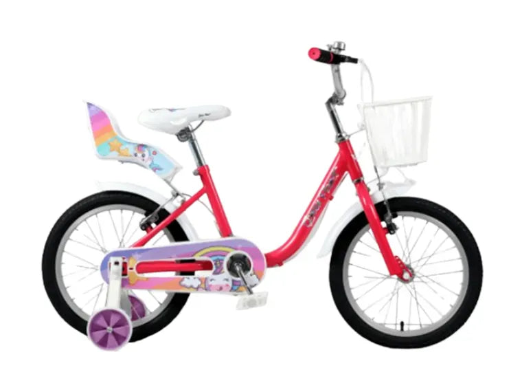 Bicicleta Green Planet Aro 16 Rainbow Rosada