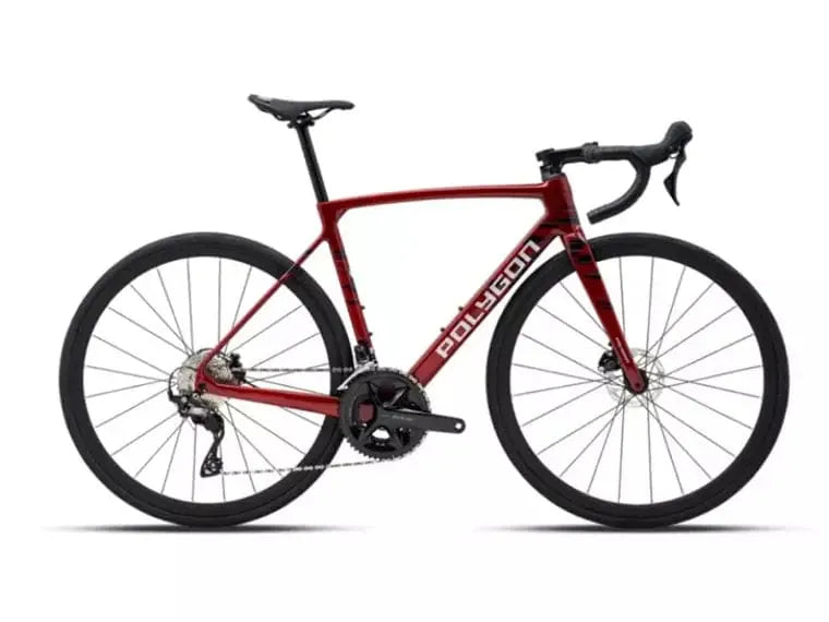 Bicicleta Polygon Strattos S7D Red 700Cx474 Talla S