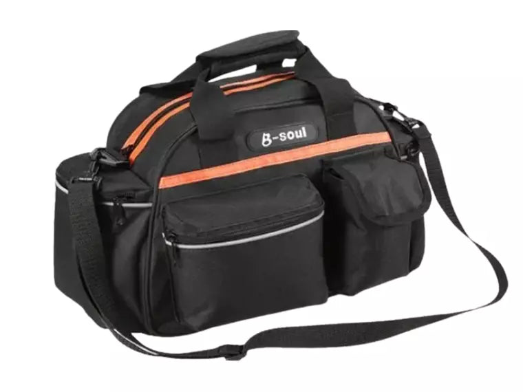 Bolso Trasero Para Parrilla Vittal Black