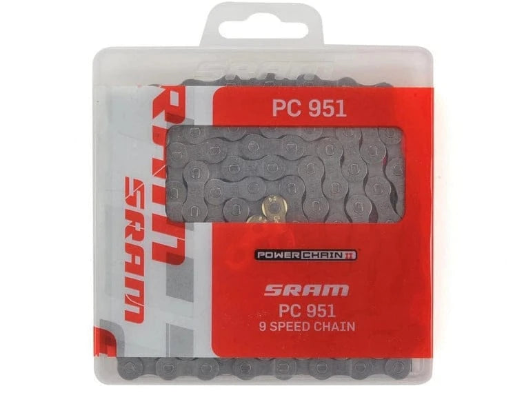 Cadena Sram Pc 951 9V 114 Links Gris