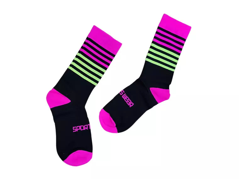 Calceta Pink/Lime/Black