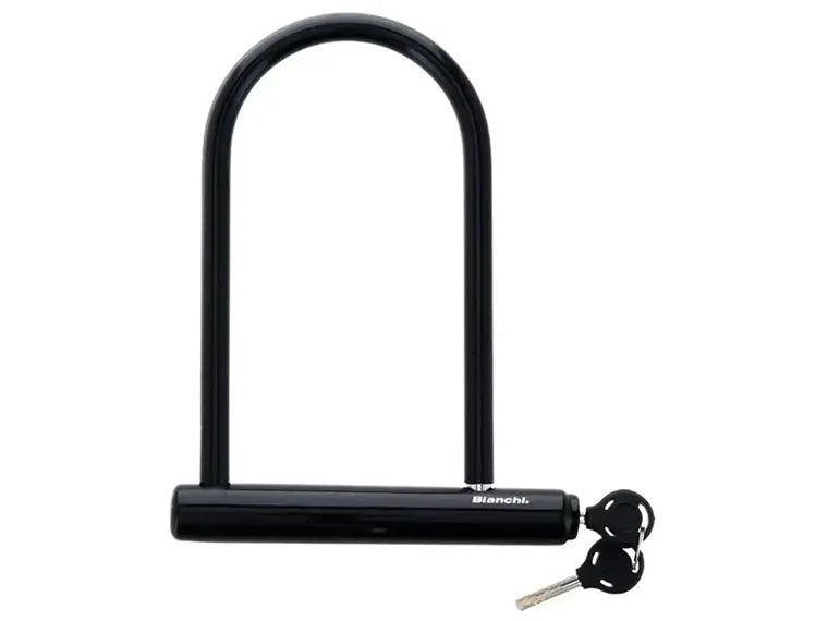 Candado Bianchi U-Lock 108 X 281 Mm Color Negro.