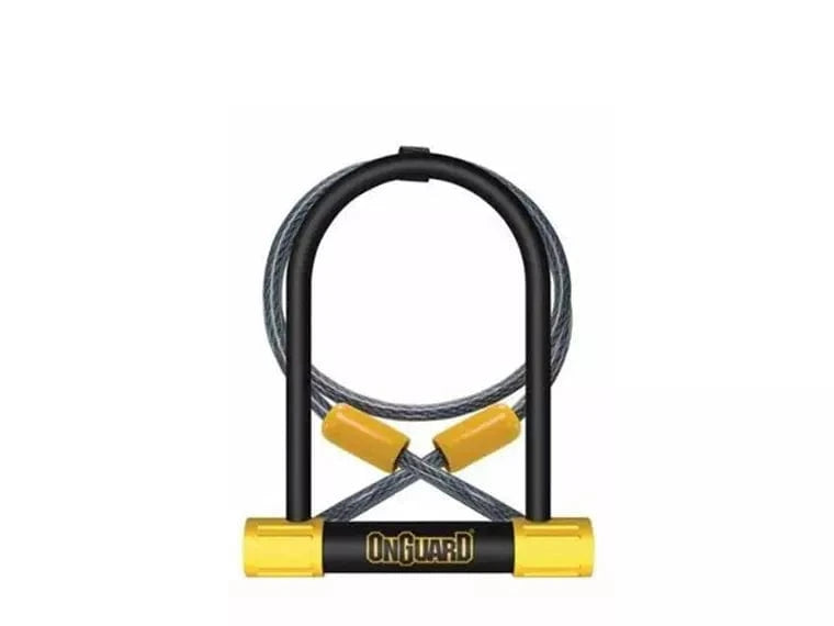 Candado On Guard U-Lock Bulldog Mini Dt Cable