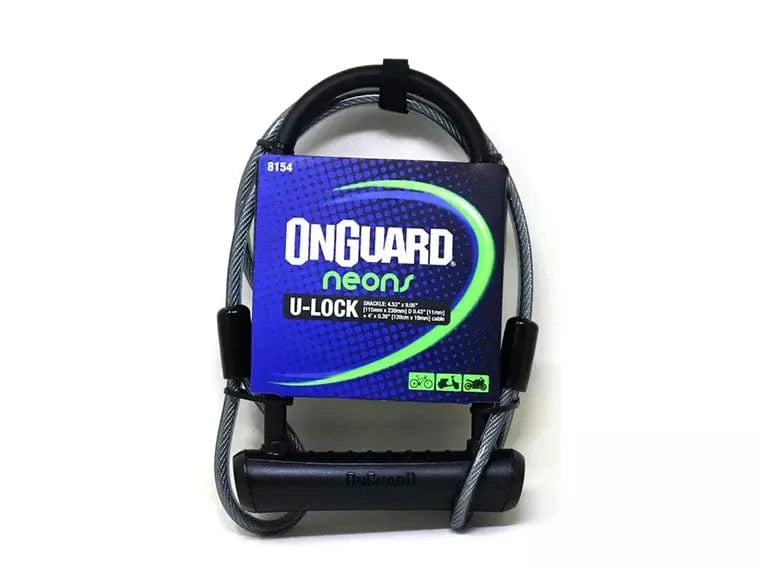 Candado On Guard U-Lock Neon Series Dt Negro