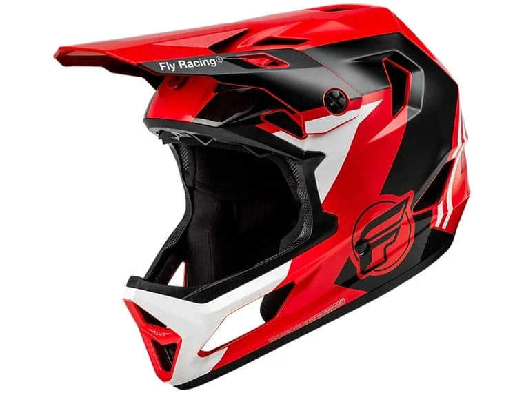 Casco Fly Racing Rayce Red Black White