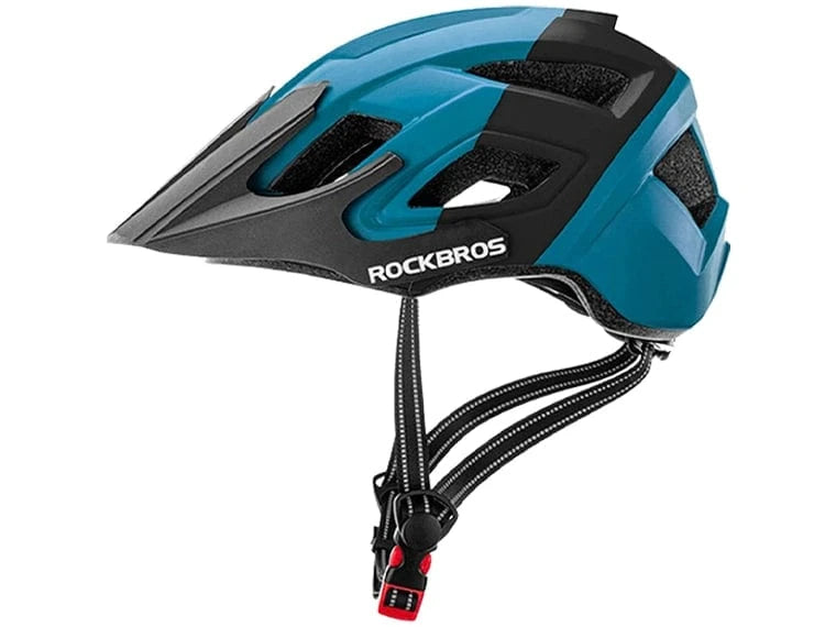 Casco De Bicicleta Rockbros Ts-39 57-62Cm Negro/Azul
