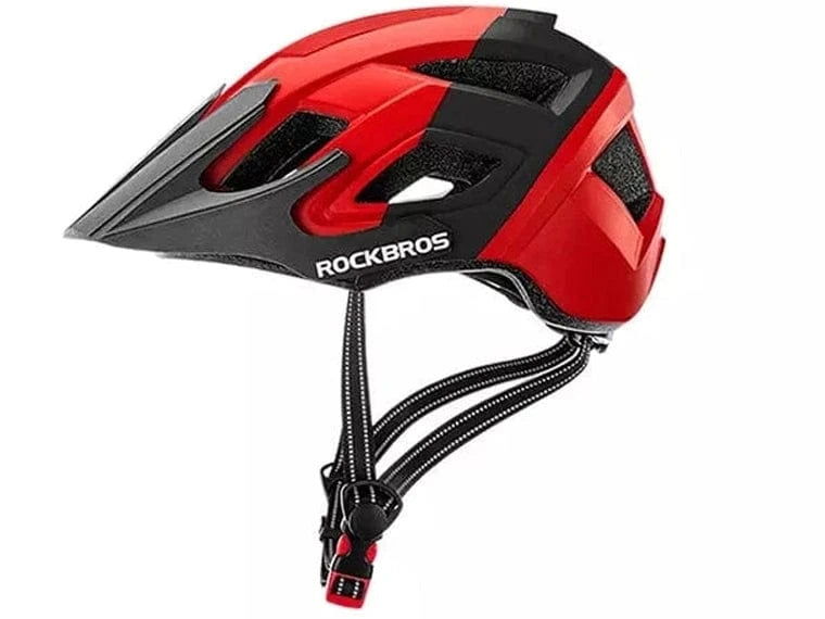 Casco De Bicicleta Rockbros Ts-39 57-62Cm Negro/Rojo