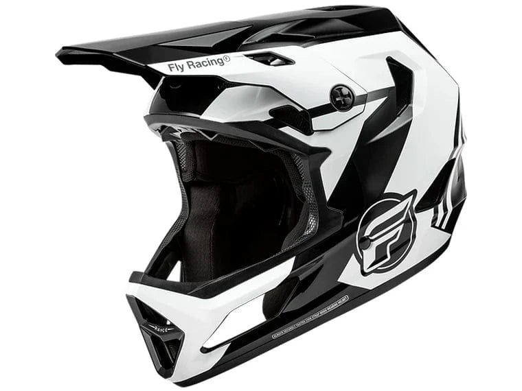 Casco Fly Racing Rayce Black White Grey