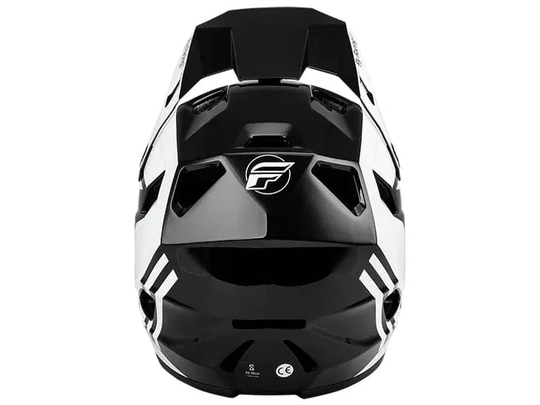 Casco Fly Racing Rayce Negro Blanco Gris Talla M.