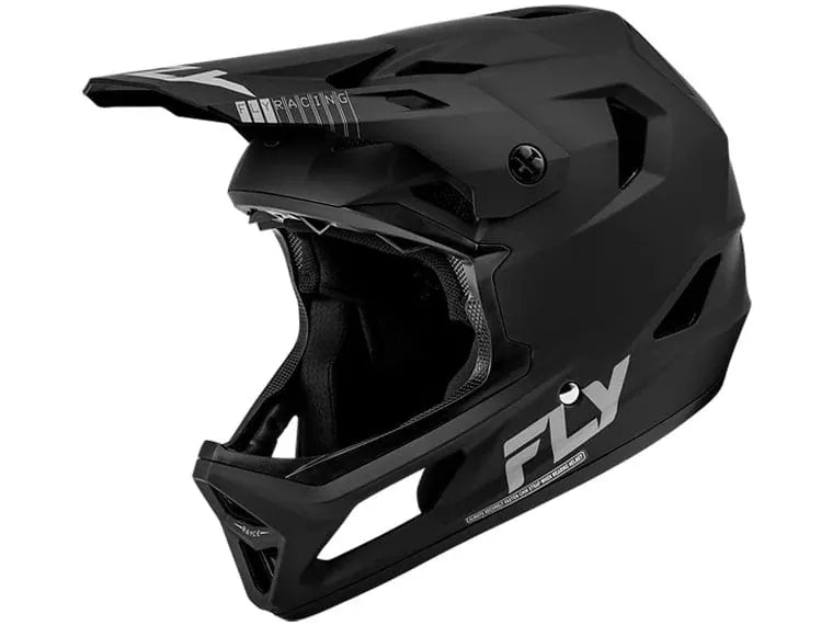 Casco Fly Racing Rayce Negro Mate Talla L