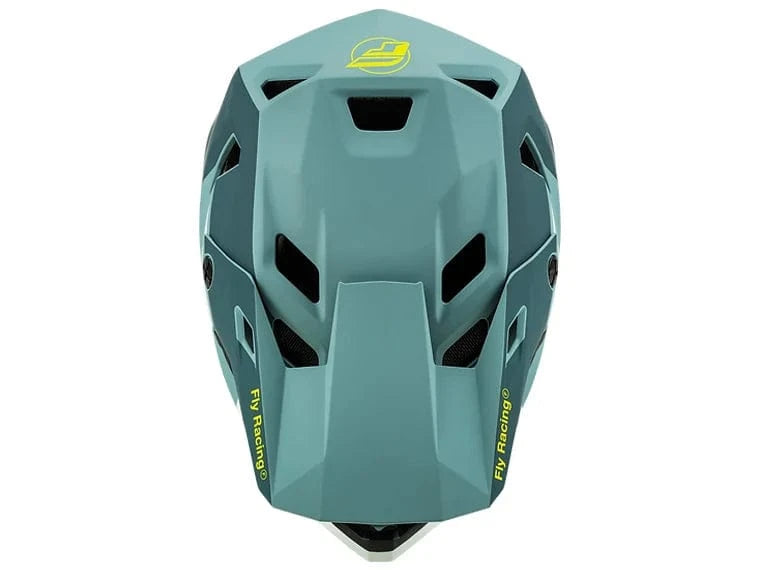 Casco Fly Racing Rayce Matte Blue Stone Hi-Vis