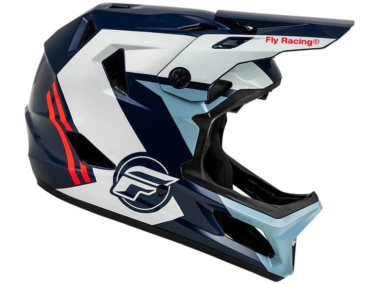 Casco Fly Racing Rayce Red White Blue