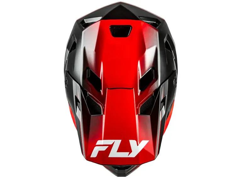 Casco Fly Racing Rayce Repeat Negro Rojo