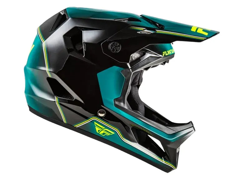 Casco Fly Racing Rayce Repeat Negro Verde