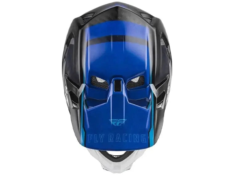 Casco Integral Fly Racing Werx-R Helmet Blue Carbono