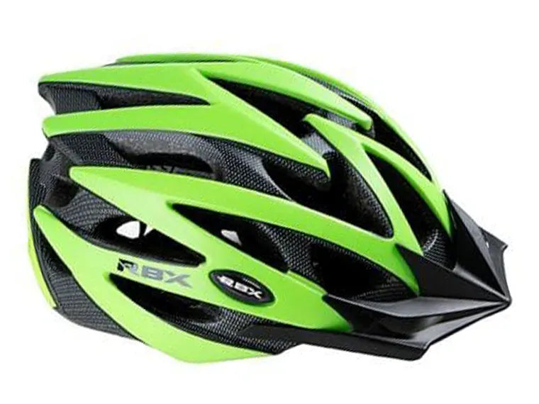 Casco Rbx-29 Con Luz Talla L In-Mold Verde Mate