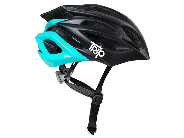 Casco Trip Mtb Delirium Black/Turq