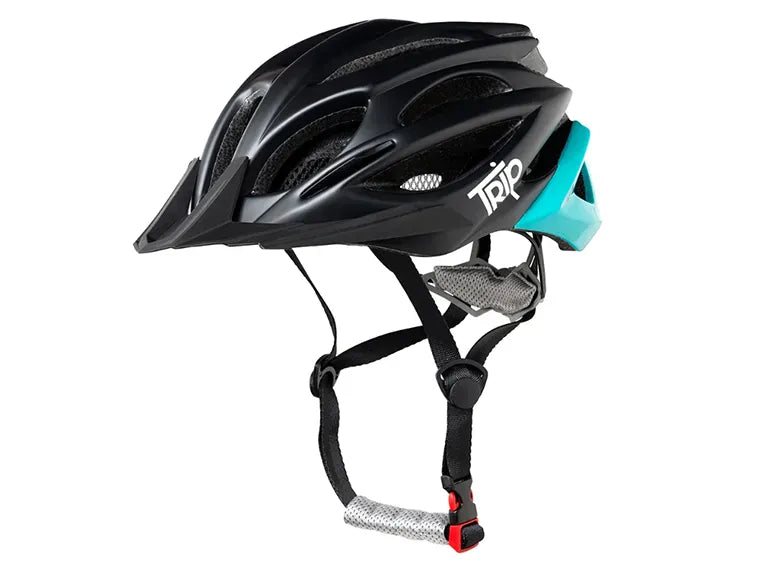Casco Trip Mtb Delirium Black/Turq