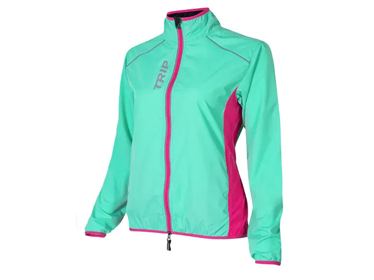 Cortaviento Trip Turq/Pink