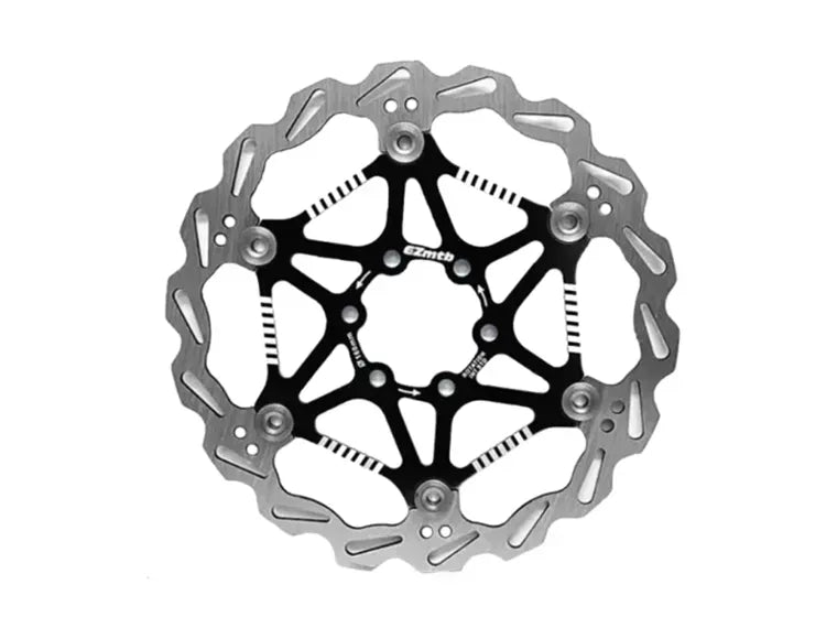 Disco De Freno Ezmtb 160Mm Dos Piezas Negro