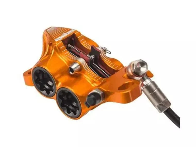 Freno Hope Tech 3 E4 Trasera Color Naranjo