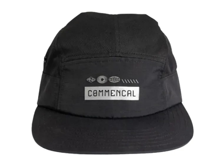 Gorra Commencal 5 Panels Fast Black