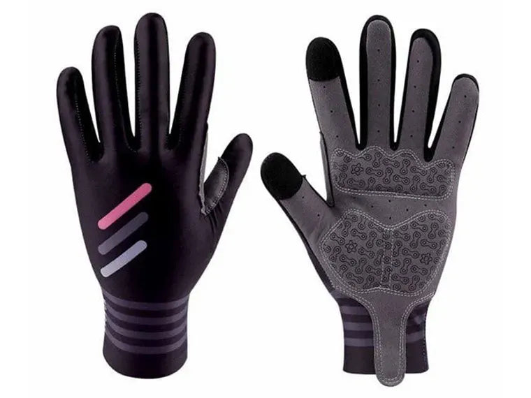 Guante Largo Mcycle Ms003 Negro/Rosa