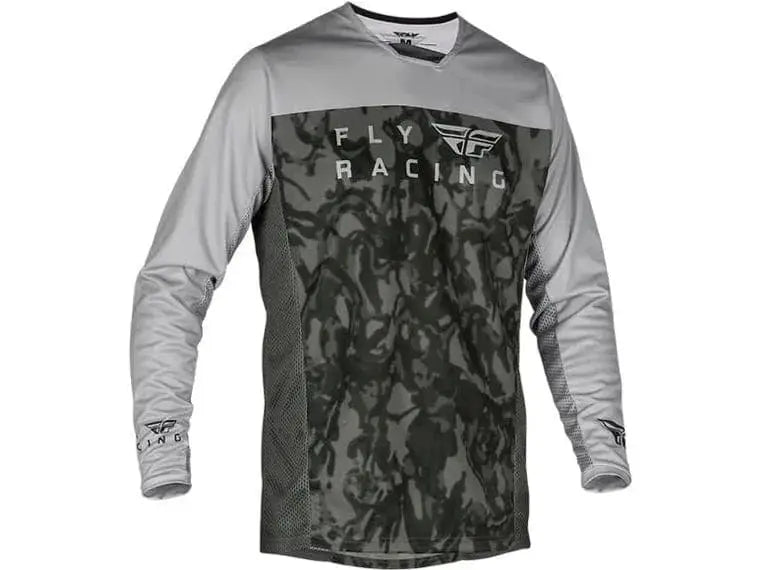 Jersey Fly Racing Radium Dark Grey Camo Grey
