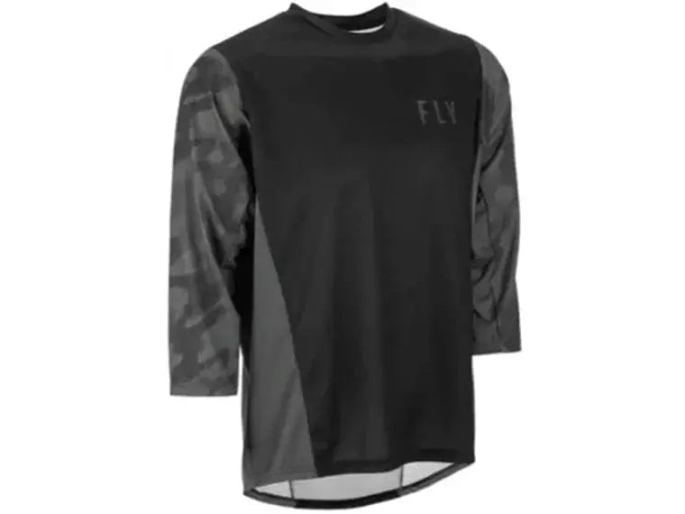 Jersey Fly Racing Ripa 3/4 Sleeve Black Grey Camo