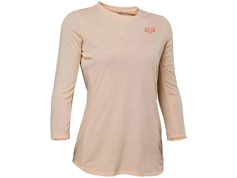 Jersey Fox Mujer Manga 3 4 Ranger Rosado