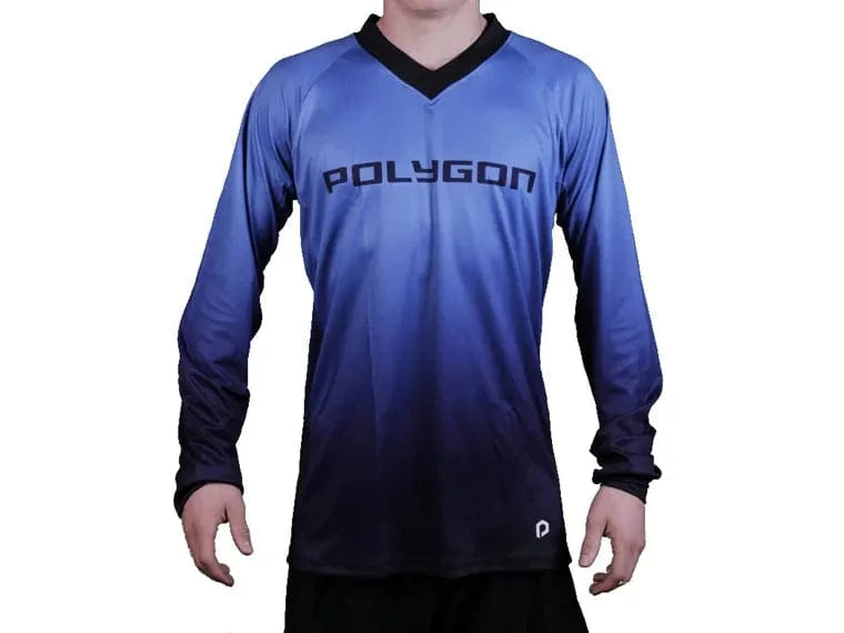 Jersey Polygon Enduro Factory Azul