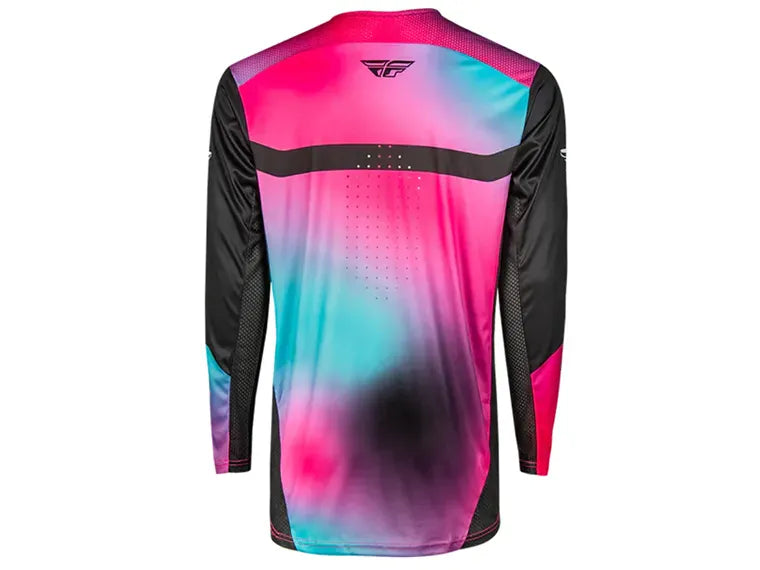 Jersey Fly Racing Rayce Youth Fucsia/Negro/Turquesa
