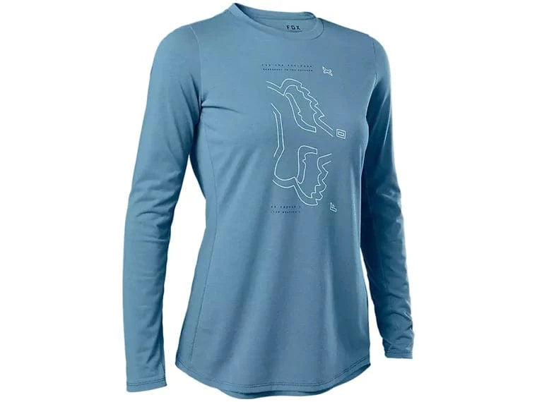 Jersey Fox Mujer Manga Larga Ranger Dr Azul