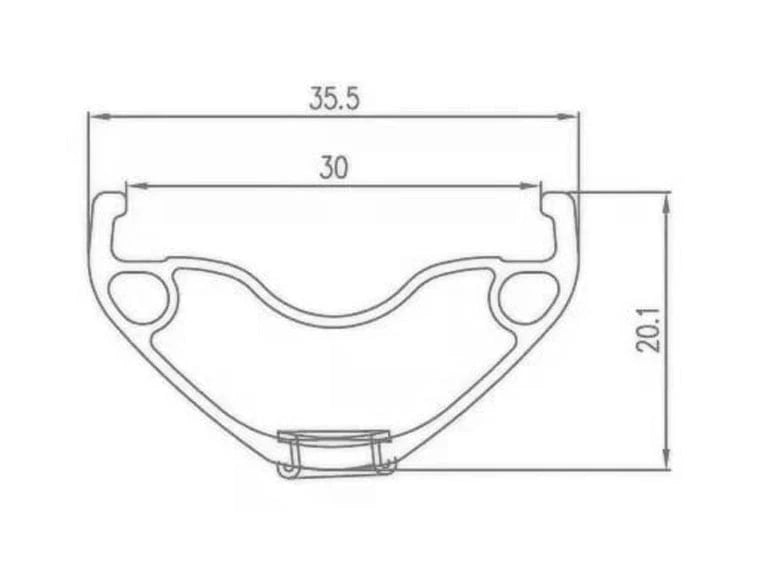 Llanta Alexrims Emc35 Sse 29 32H