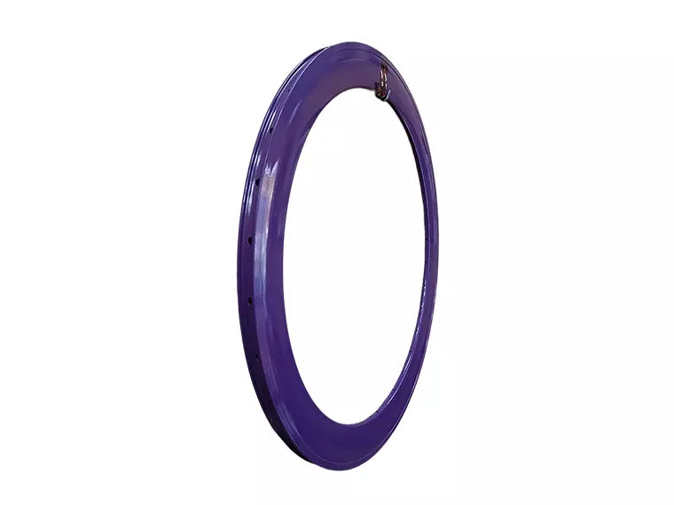 Llanta Aluminio 700C 32H 60Mm Fixie Purpura