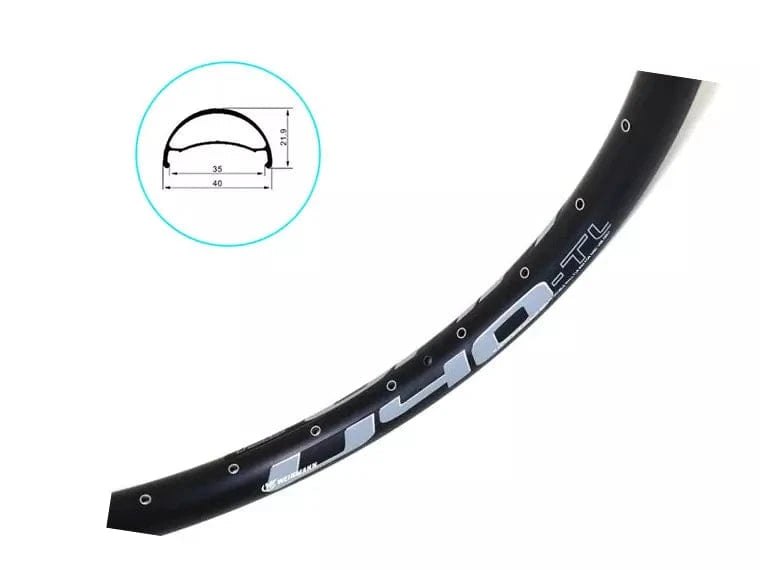 Llanta Weinmann U40 27.5 Tl E-Bike 28H V/F