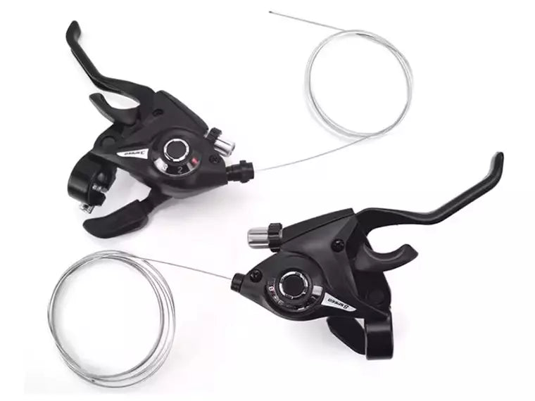 Manilla Cambio/Freno Vittal 8 Black C/Dial T/Shimano