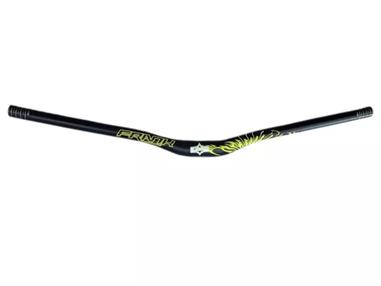 Manubrio Mtb 31 8Mm Frank 800Mm Rise 25 Black/Yellow
