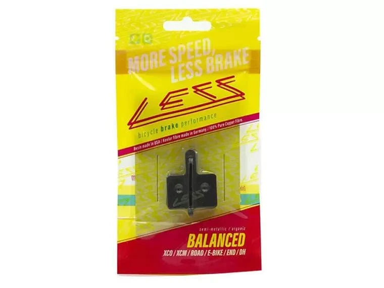 Pastillas Less Brakes Balanced 611 Para Shimano Deore, Trp, Tektro
