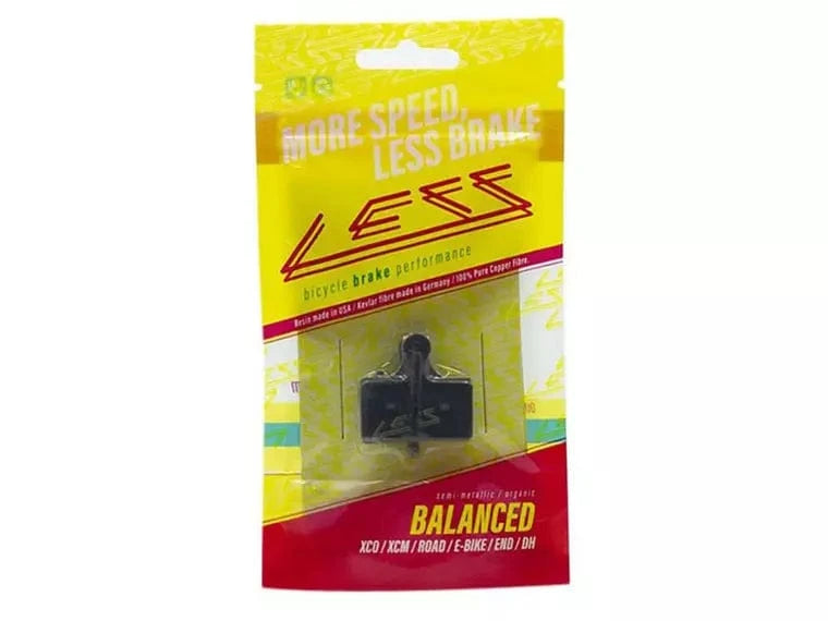 Pastillas Less Brakes Balanced 652 Para Shimano Xtr, Xt, Slx.