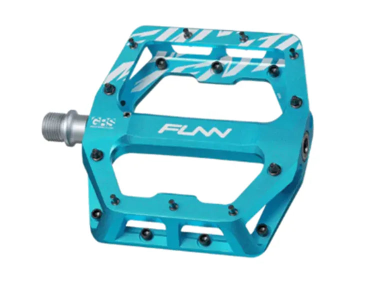 Pedal Funndamental Aluminio Turquesa