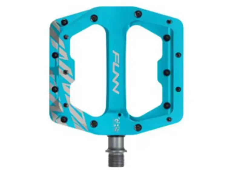 Pedal Funndamental Aluminio Turquesa